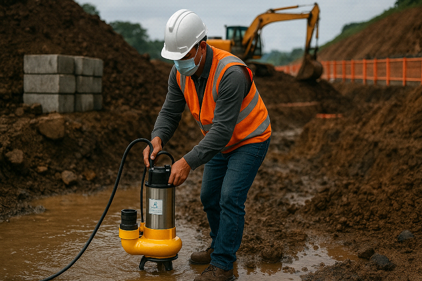 aluguel de bombas d’água