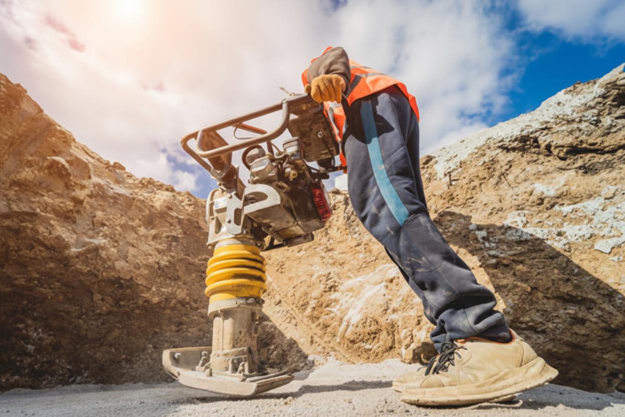 aluguel de compactadores de solo