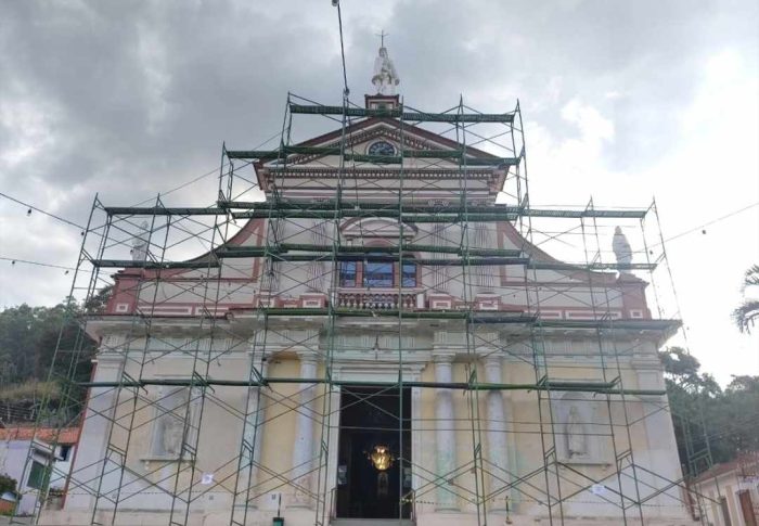 Aluguel de andaimes em obras de retrofit