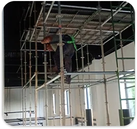 Andaime Multidirecional - Concessionária Porshe